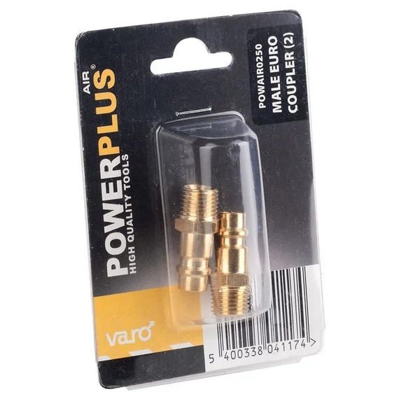 PowerPlus POWAIR0250 Euro csatlakozó (1/4&quot;) 2db