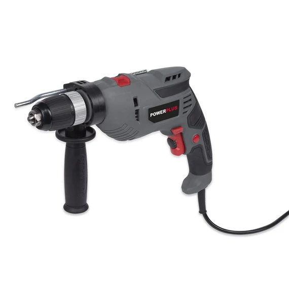 PowerPlus POWE10030 szürke elektromos ütvefúrógép 720W