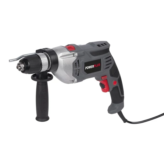 PowerPlus POWE10035 szürke elektromos ütvefúrógép 950W