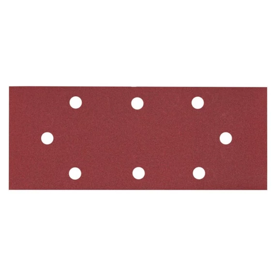 Raider csiszolópapír rezgőcsiszolóhoz, 115x280mm, 8 lyukú, P220, 10db
