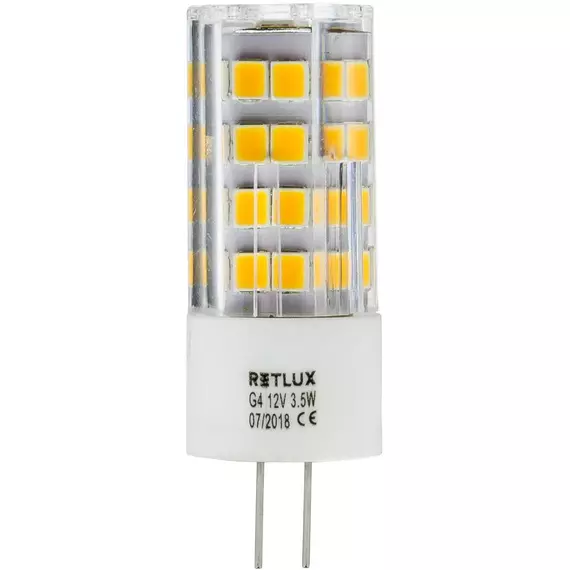 Retlux RLL 298 LED izzó, meleg fehér, G4, 3.5W