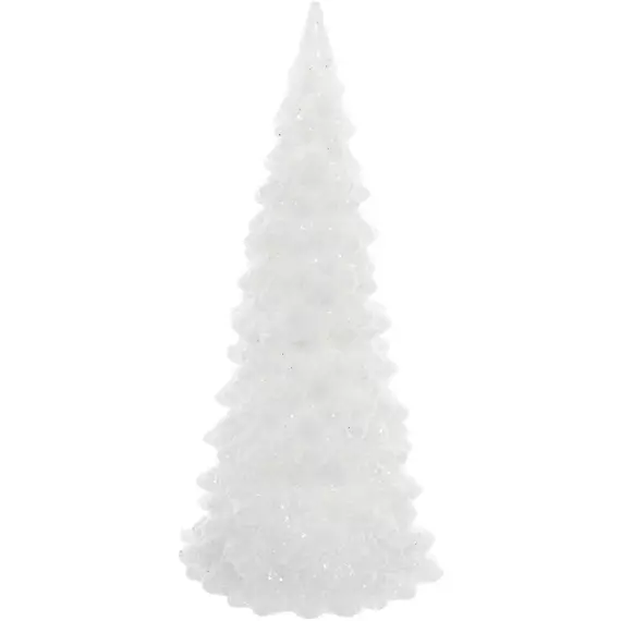 Retlux RXL 437 karácsonyi havas fenyő, meleg fehér, 1LED, 23cm