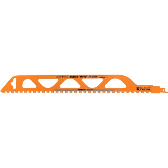 Richmann szablyafűrészlap gázbetonra, téglára, 455mm