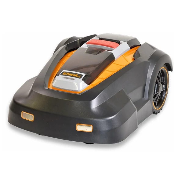 Riwall PRO RRM 1000 akkus robotfűnyíró, 28V, 24cm (töltőállomással)