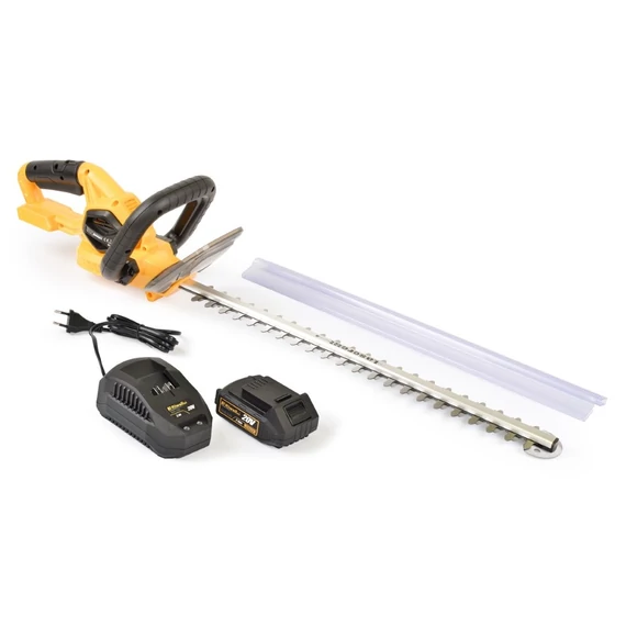 Riwall PRO RAHT 5220 set akkus sövényvágó, 20V (1db 2Ah akkuval és töltővel)