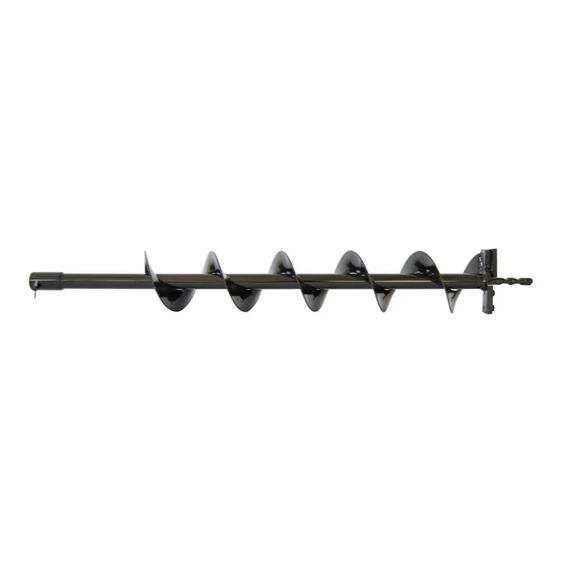 Ruris fúrószár földfúróhoz, 10cm