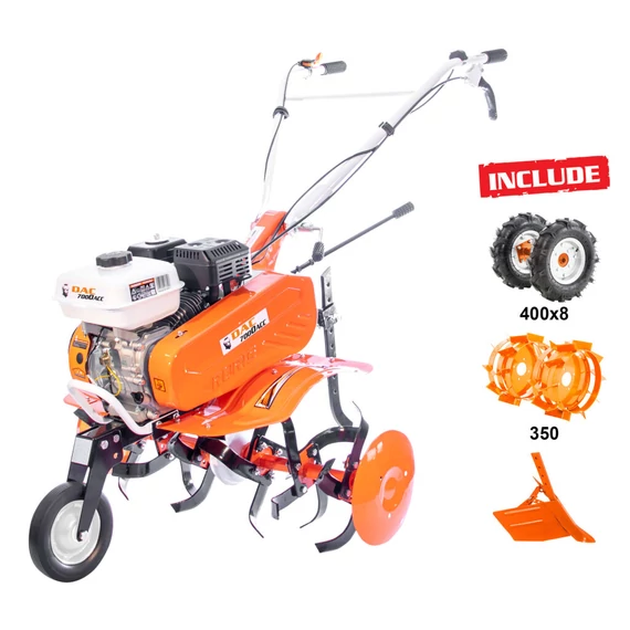 Ruris DAC 7000 ACC1 benzines rotációs kapa, 7Le, 56-83cm