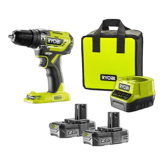 Ryobi R18PD5-220S ONE+ ütvefúró, 50Nm, 13mm, 18V (akkuval és töltővel)