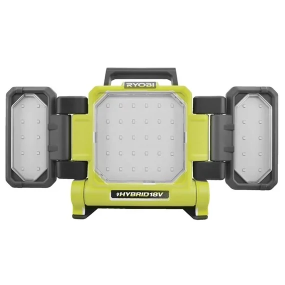 Ryobi RLPH18 ONE+ akkus és vezetékes panel lámpa, 3000lm, 18V (akku és töltő nélkül)