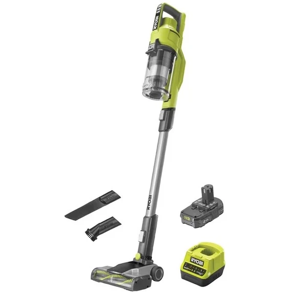 Ryobi RSV18 ONE+ akkus porszívó, 18V (2Ah akkuval és töltővel)