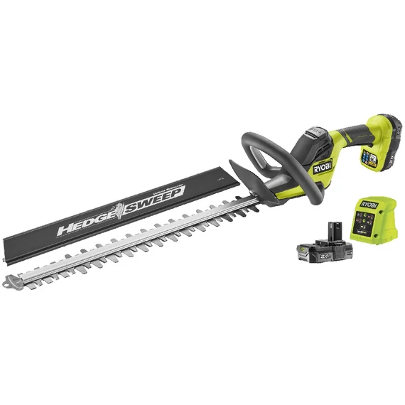 Ryobi RY18HT45A ONE+ akkus sövényvágó, 45cm, 22mm, 18V (2Ah akkuval és töltővel)