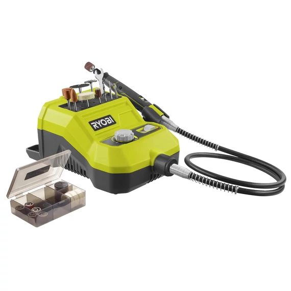 Ryobi R18RT akkus gravírozó 33 tartozékkal, 18V (akku és töltő nélkül)