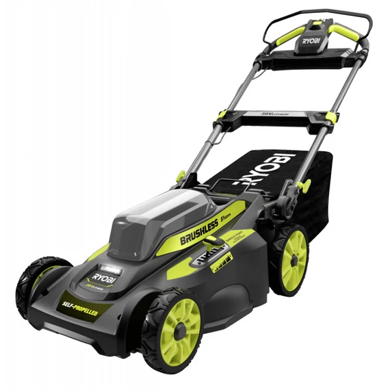 Ryobi RY36LMX51A-140 Max Power elektromos fűnyíró, 51cm, 36V (akkuval és töltővel)