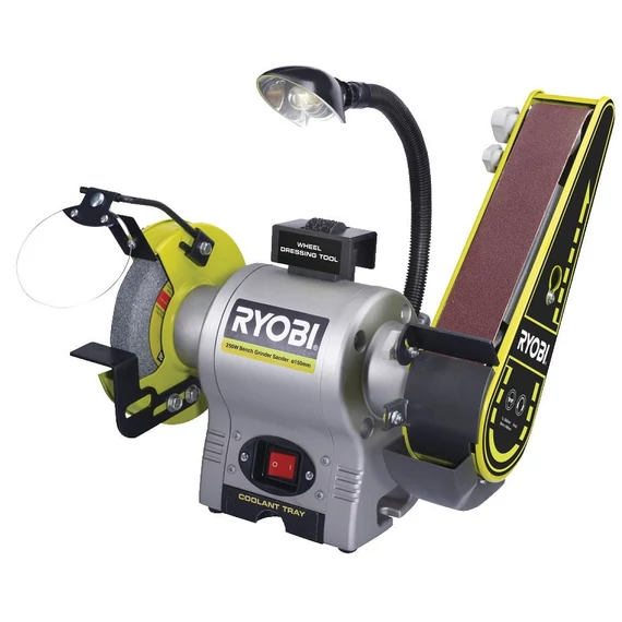Ryobi RBGL250 köszörű és szalagcsiszoló, 50x686mm, 150mm, 250W, 230V