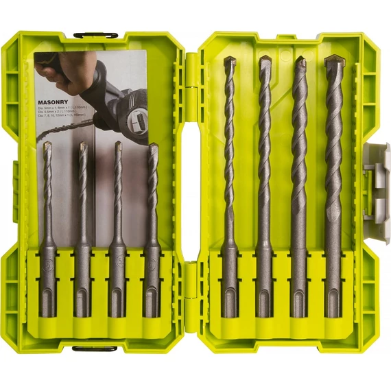Ryobi RAK08SDS2 fúrókészlet, 5-12mm, SDS+, 8db