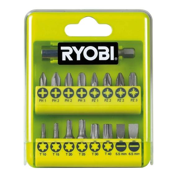 Ryobi RAK17SD bitkészlet, 25mm, 17db