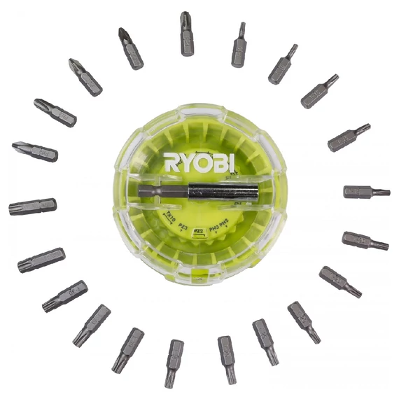 Ryobi RAK22SDHOKT vegyes bitkészlet, 25mm, 22db