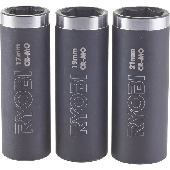 Ryobi RAKPISOC3 dugókulcs készlet, 1/2&quot;, 3db