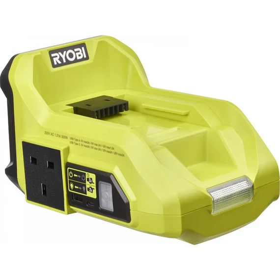Ryobi RY36BI300A-0 Max Power akkumulátoros inverter, 36V, 300W (akku és töltő nélkül)