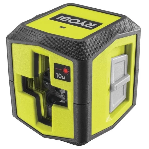 Ryobi RBCLLR1 keresztvonalas szintező lézer, piros, 10m, 1.5V (2xAA elemmel)