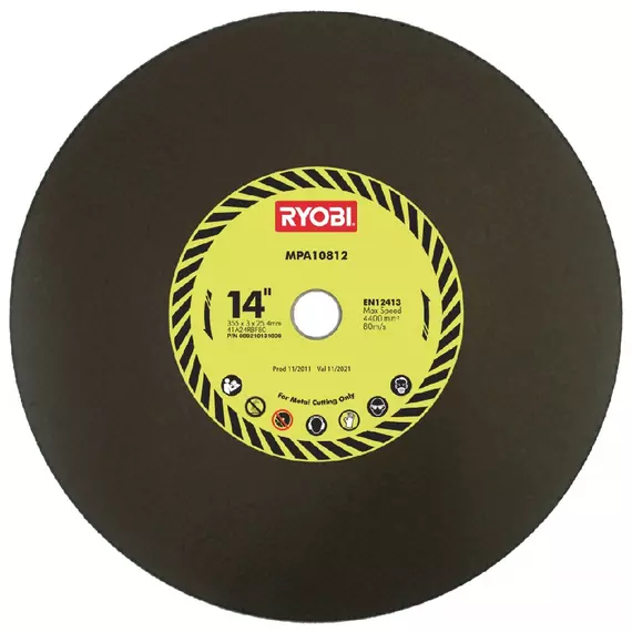 Ryobi COSB355A1 vágótárcsa ECO2335HG fémdarabolóhoz, 355mm