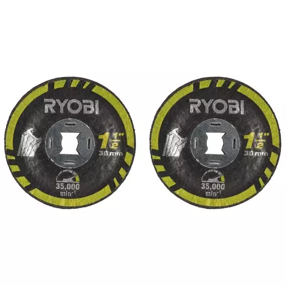 Ryobi RAR507-2 csiszolótárcsa fémhez, 38mm, 2db