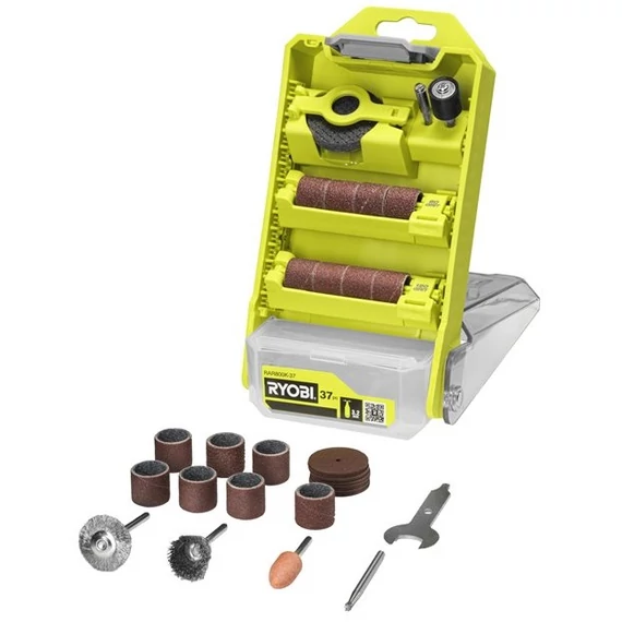 Ryobi RAR800K-37 csiszoló és vágó készlet fára, fémre, műanyagra, 37db