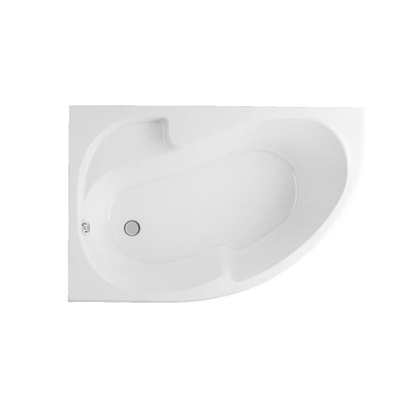 Akril aszimmetrikus fürdőkád 150x100x42 Balos