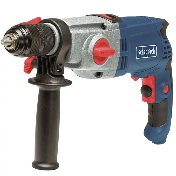 Scheppach DI 850 ütvefúró, kétsebességes, 13mm, 850W, 230V