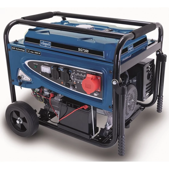 Scheppach SG 7300 generátor, 5.5kW