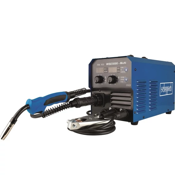 Scheppach WSE 5000 Multi digitális hegesztő, 230V, 200A