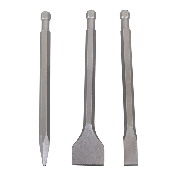 Scheppach vésőszár készlet Aero 2 Spade hidraulikus szerszámhoz, 3 darabos