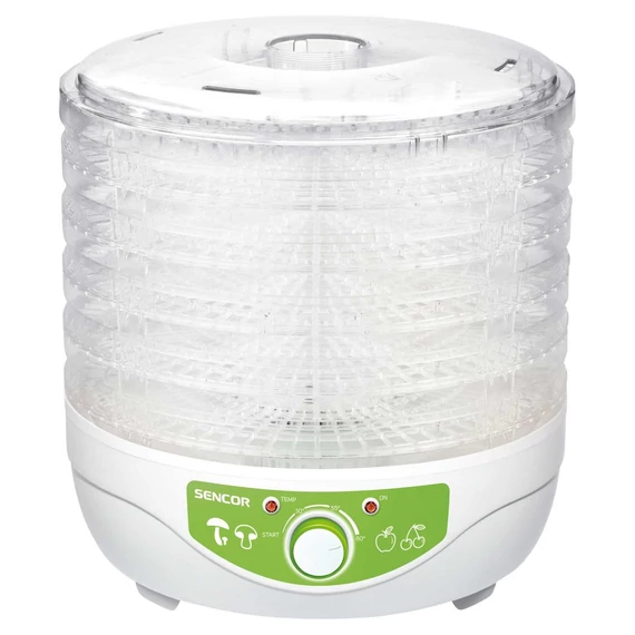 Sencor SFD 790WH gyümölcsaszaló, 5 tálca