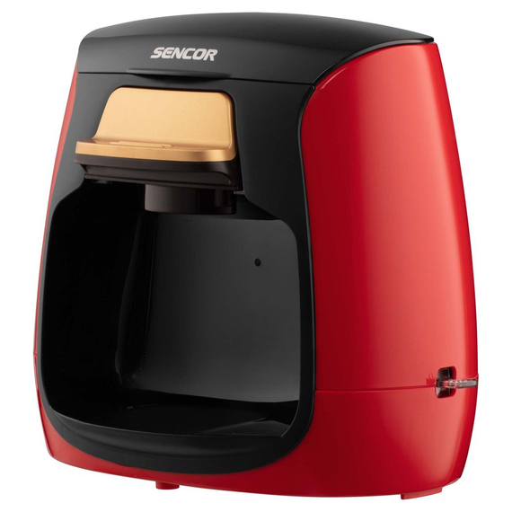 Sencor SCE 2101RD filteres kávéfőző, 500W, 0.3L, piros