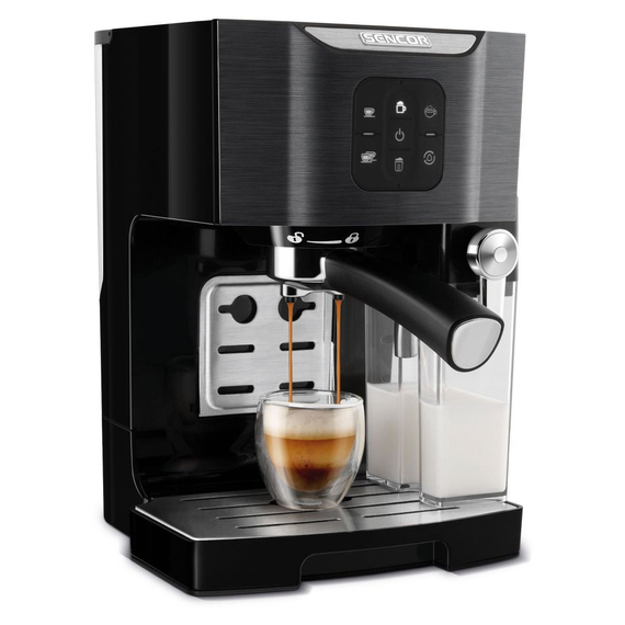 Sencor SES 4040BK karos kávéfőző, 20bar, 1.4kW