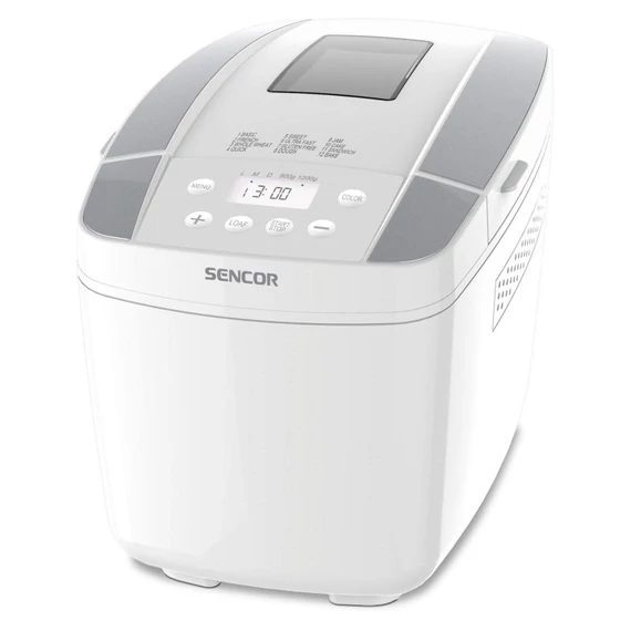 Sencor SBR 0770WH kenyérsütő, 800W, 1.2kg