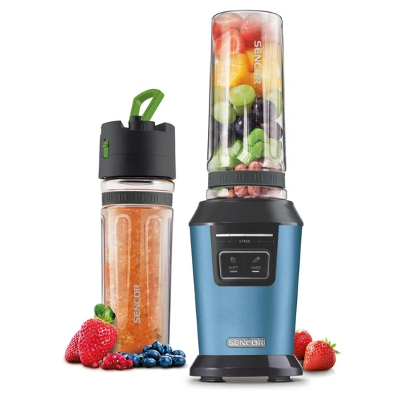 Sencor SBL 7172BL automata smoothie mixer, 800W, 0.6L, kék