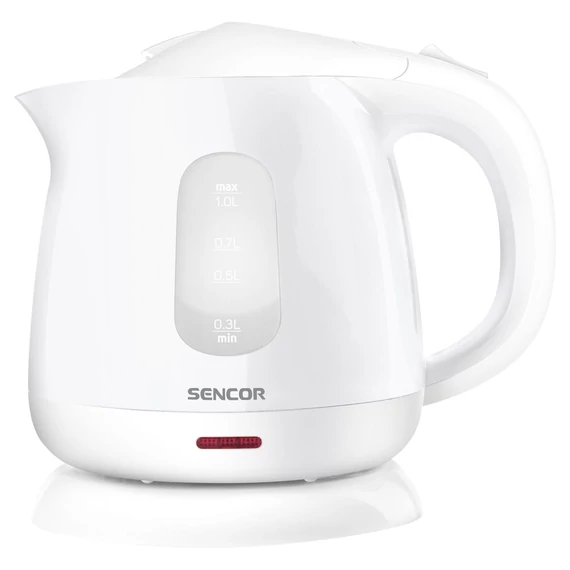 Sencor SWK 1010WH vízforraló, 1.1kW, 1L, fehér
