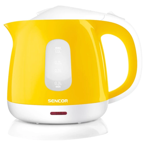 Sencor SWK 1016YL vízforraló, 1.1kW, 1L, sárga
