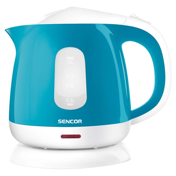 Sencor SWK 1017TQ vízforraló, 1.1kW, 1L, türkiz