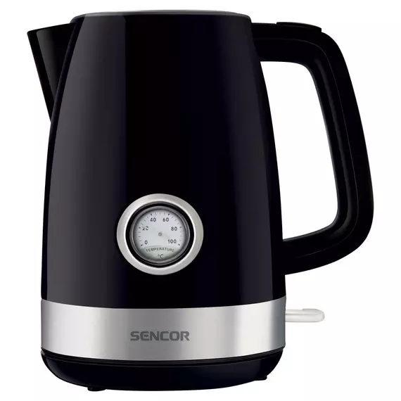 Sencor SWK 1798BK vízforraló beépített hőmérővel, 2.1kW, 1.7L