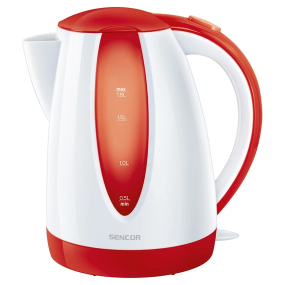 Sencor SWK 1814RD vízforraló, 2kW, 1.8L, piros