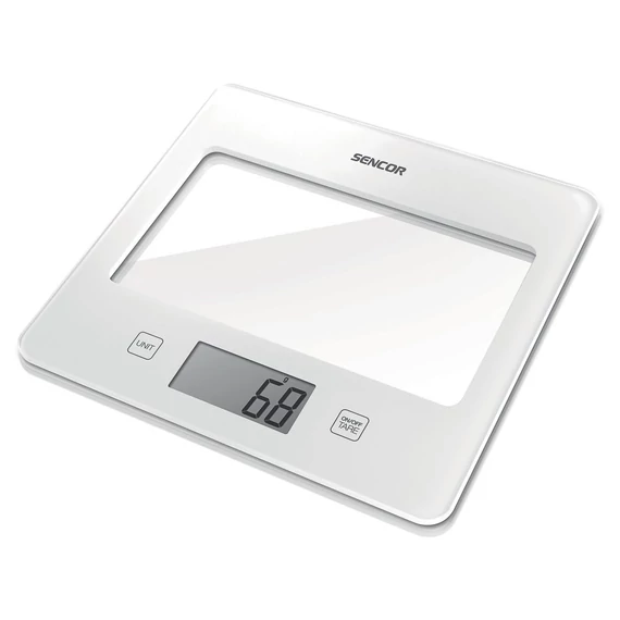 Sencor SKS 5030WH konyhai mérleg, fehér