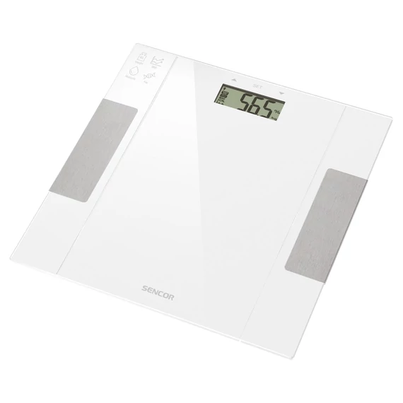 Sencor SBS 5051WH személyi fitnesz mérleg, max 150kg, fehér