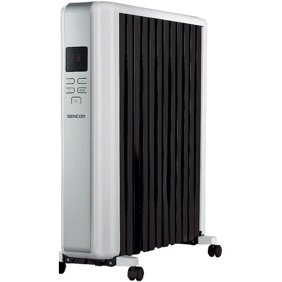 Sencor SOH 8112WH elektromos olajradiátor, 12 tagos, 2.5kW