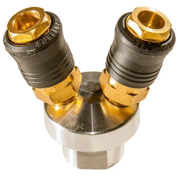 Sinppa Tools pneumatikus elágaztató csatlakozófej, 2-utas, 13mm, 1/4&quot;