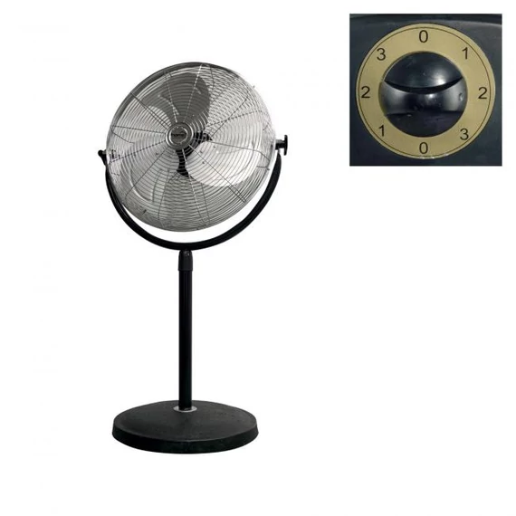 Home álló fém ventilátor, 45cm, 100W