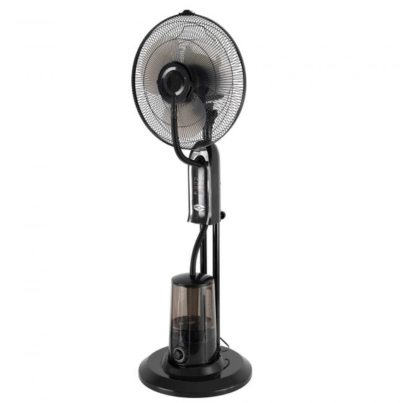 Párásító ventilátor, fekete, 40cm, 75W