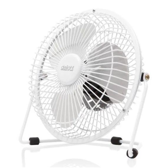 Somogyi USB mini ventilátor, fehér, 5V, 1.75W