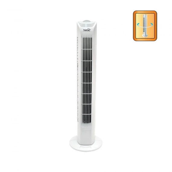 Oszlopventilátor, fehér, 80cm, 45W